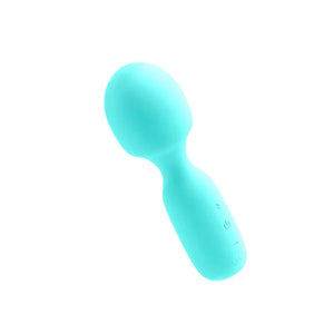 Wini Rechargeable Mini Wand - Turquoise - MyPleasure