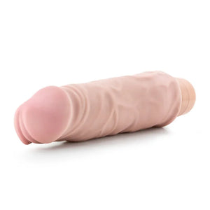 X5 Hard on Vibrating 9 Inch Dildo - Natural - MyPleasure