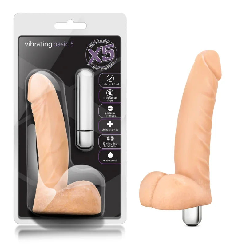 X5 - Vibrating Basic 5 - Beige - MyPleasure
