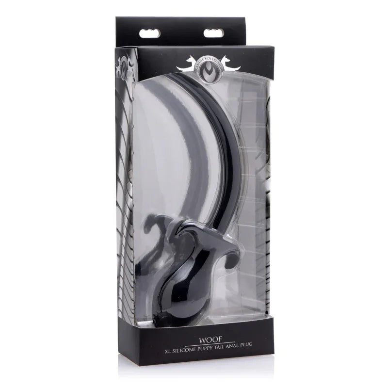 Xl Silicone Puppy Tail Butt Plug - MyPleasure