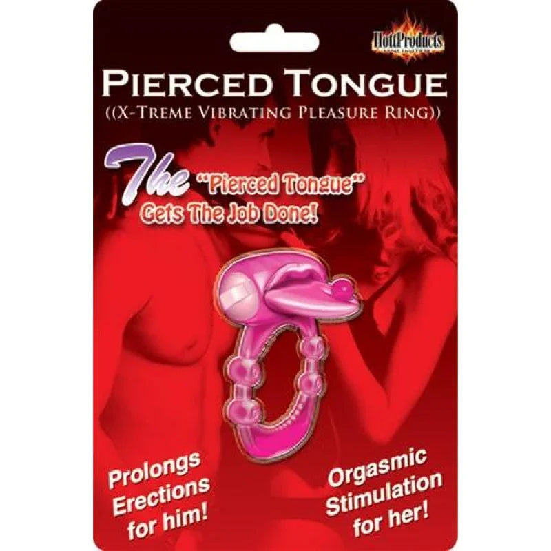 Xtreme Vibes Pieced Tongue - Magenta - MyPleasure