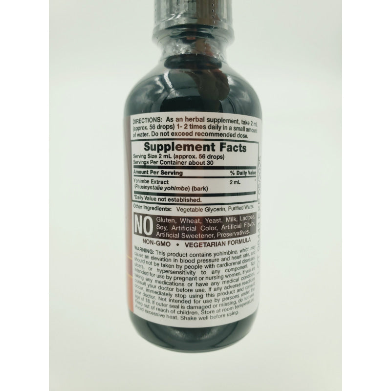 Yohimbe Bark Extract 2oz