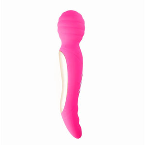 Zoe Twisty Dual Vibrating Pleasure Wand - Pink - MyPleasure