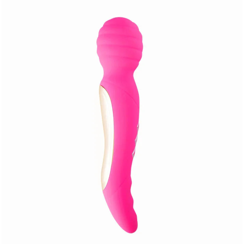 Zoe Twisty Dual Vibrating Pleasure Wand - Pink - MyPleasure