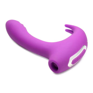 12x Lux Rocker Pulsing and Vibrating G-Spot Rabbit - Pink - MyPleasure