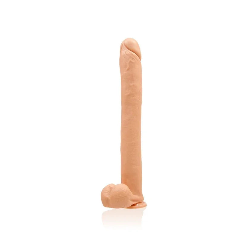 16" Exxxtreme Dong W/suction - Flesh - MyPleasure