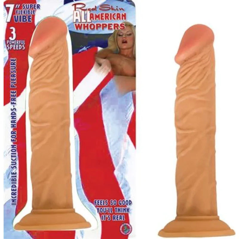 7" Vibrating All American-Whopper - MyPleasure