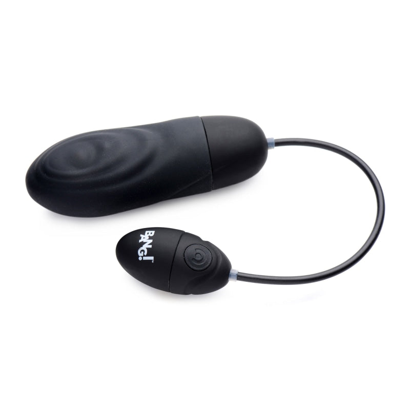 7x Pulsing Rechargeable Silicone Bullet- Black - Vibrators