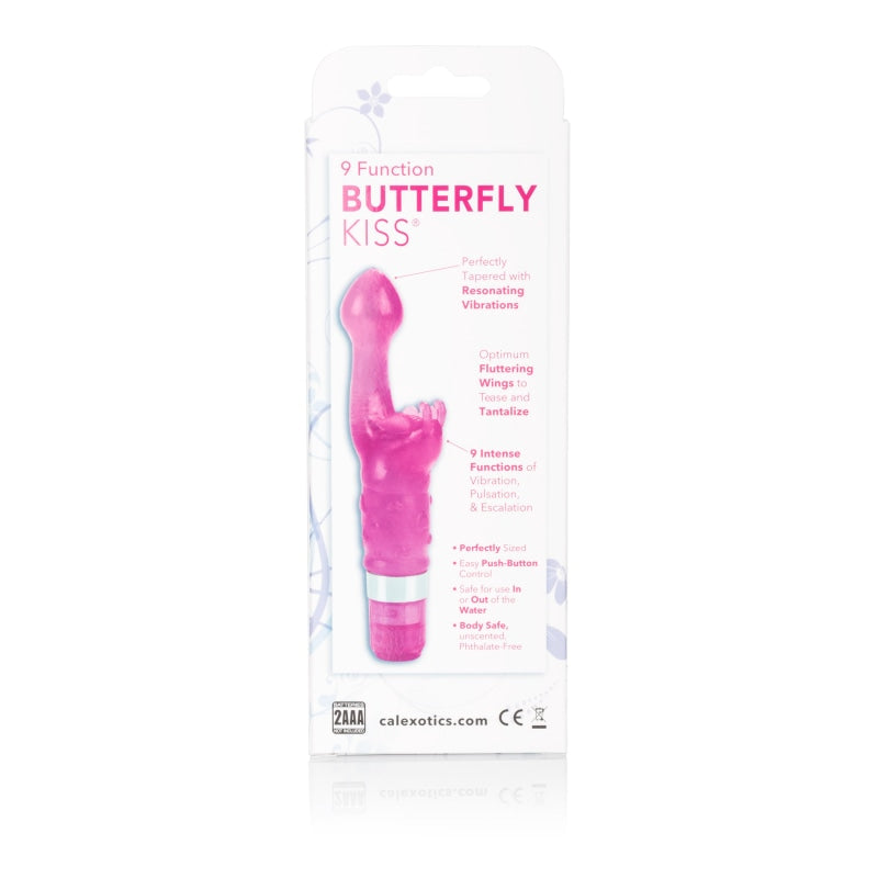 9 Function Butterfly Kiss - Platinum Edition - Pink