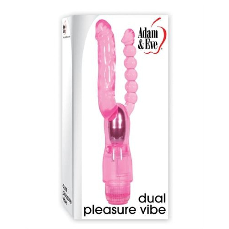 Adam and Eve Dual Pleasure Vibe - Pink