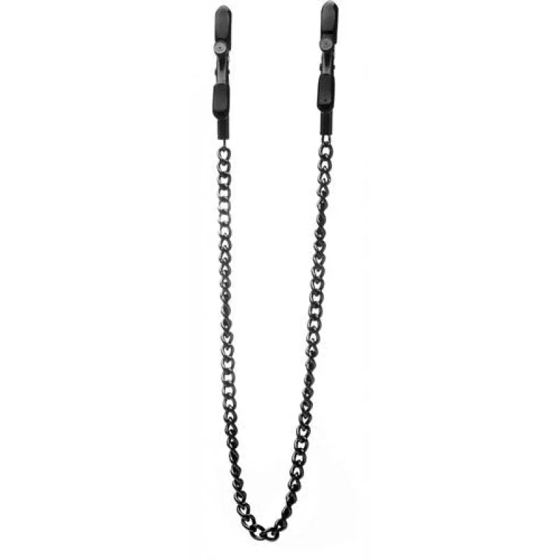 Adjustable Nipple Clamps - Black - MyPleasure