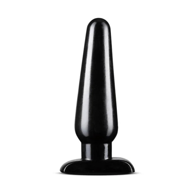 Anal Adventures - Basic Anal Plug - Large - Black - MyPleasure