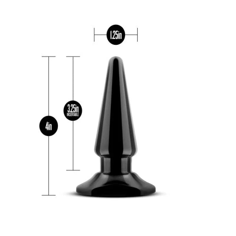 Anal Adventures - Easy Plug - Black - MyPleasure