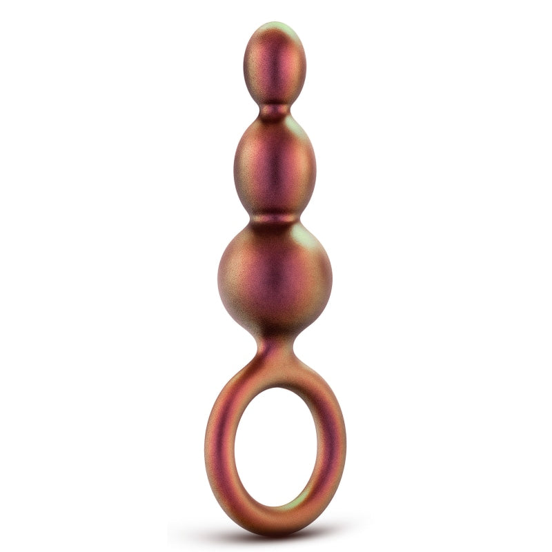 Anal Adventures Matrix - Beaded Loop Plug - Copper