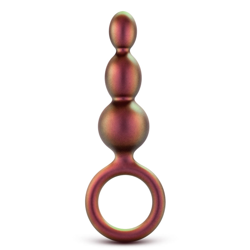 Anal Adventures Matrix - Beaded Loop Plug - Copper