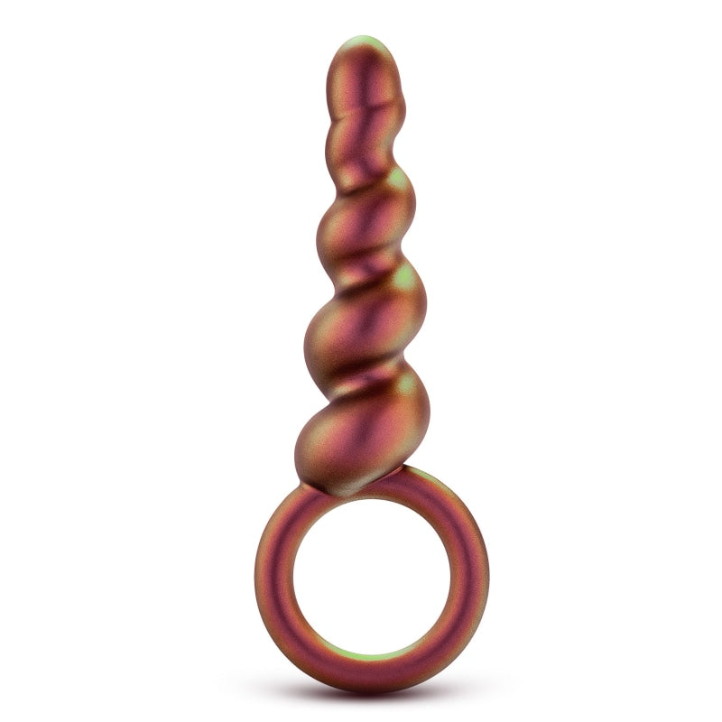 Anal Adventures Matrix - Spiral Loop Plug - Copper