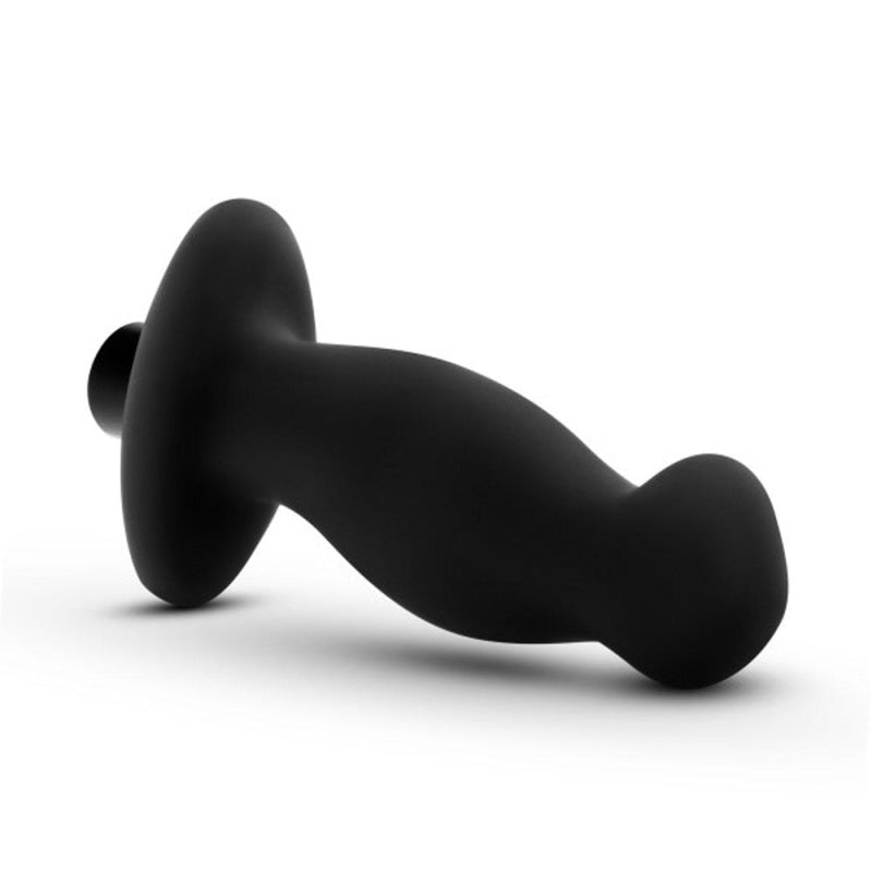 Anal Adventures - Platinum - Silicone Vibrating Prostate Massager 02 -Black - Anal Toys & Stimulators