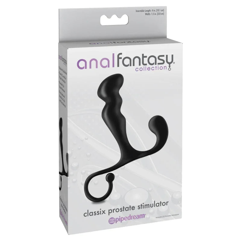 Anal Fantasy Collection Classix Prostate Stimulator - Black - MyPleasure