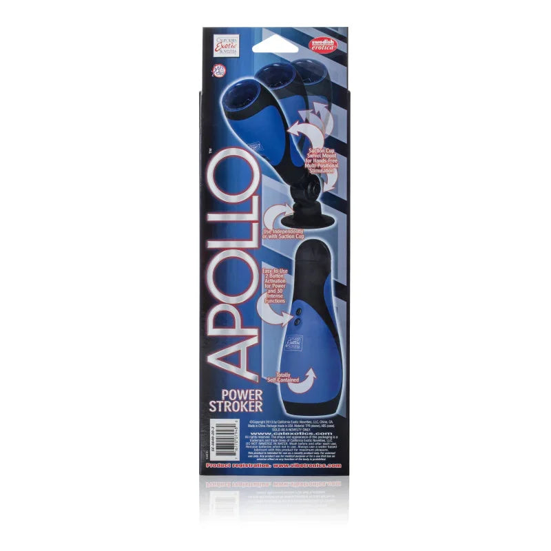 Apollo Power Strokers - Blue - MyPleasure