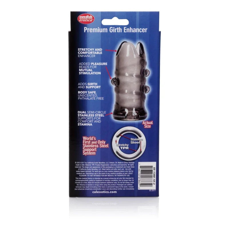 Apollo Premium Girth Enhancer - Smoke - MyPleasure