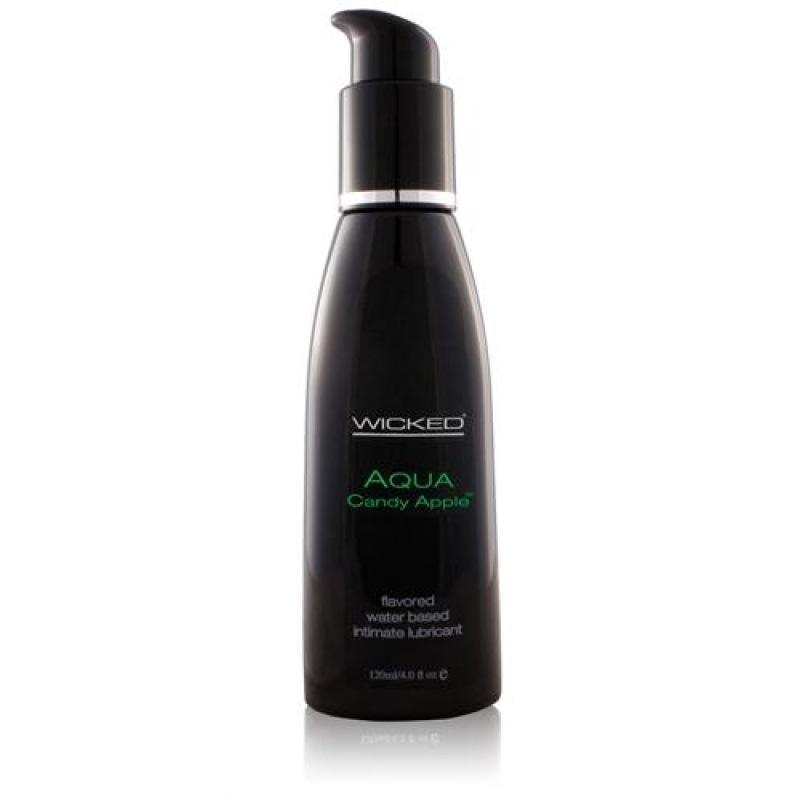 Aqua Candy Apple Flavored Water-Based Lubricant - 4 Oz. WS-90404