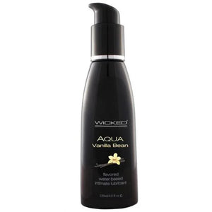 Aqua Vanilla Bean Water-Based Lubricant - 4 Oz. - MyPleasure