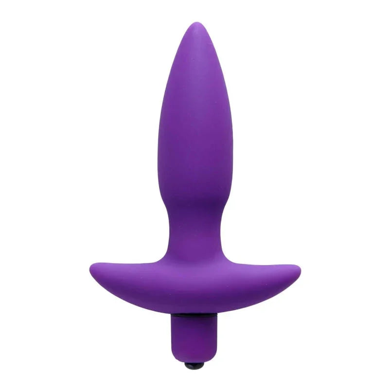 Aria Vibrating Silicone Anal Plug - Small - MyPleasure