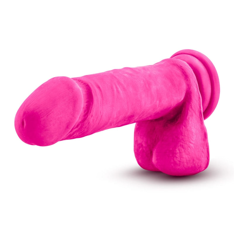 Au Natural - Bold - Hero - 8 Inch Dildo - Pink