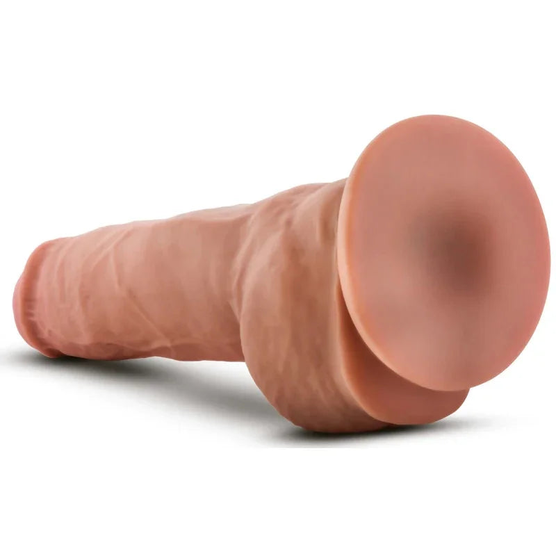 Au Naturel - Big Boy - 10 Inch Dildo - Mocha