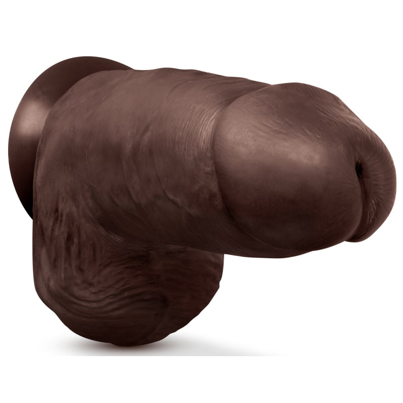 Au Naturel - Chub - 10 Inch Dildo - Chocolate