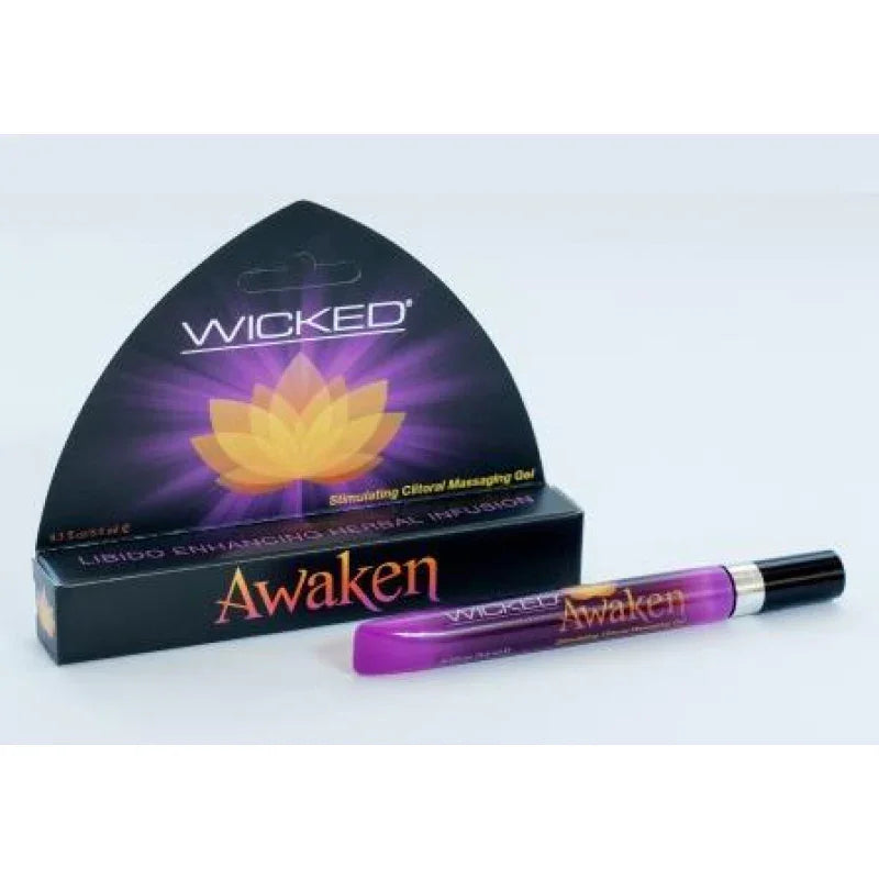 Awaken - Stimulating Clitoral Massaging Gel - 0.3 Fl. Oz. / 8.6ml - MyPleasure