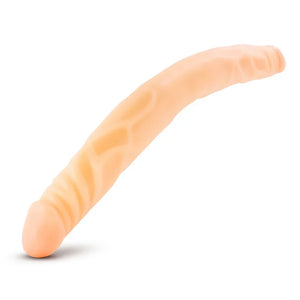 B Yours 14" Double Dildo - Beige - MyPleasure