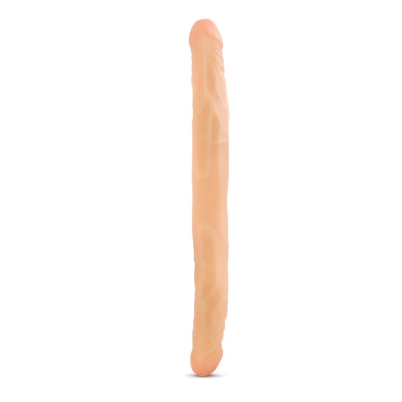 B Yours 14" Double Dildo - Beige - MyPleasure