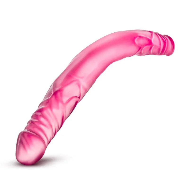 B Yours 14" Double Dildo - Pink - MyPleasure