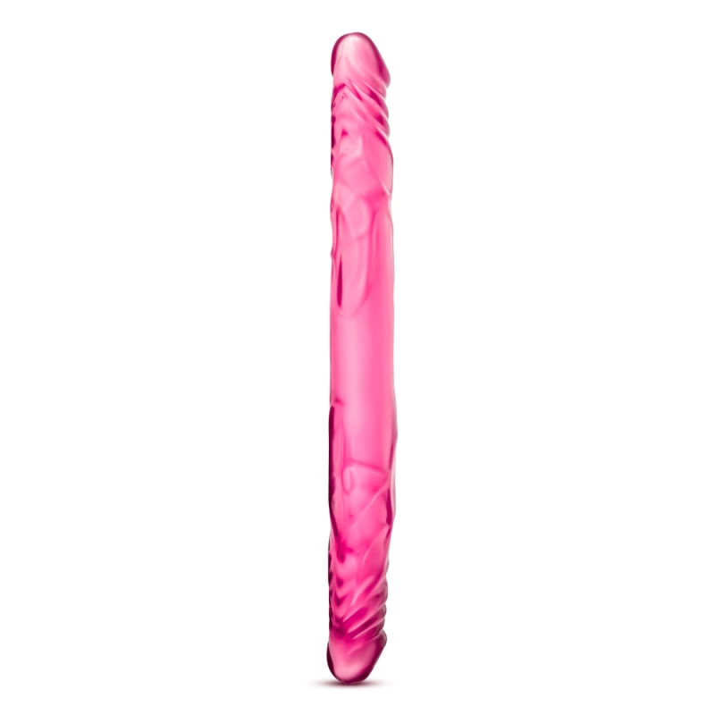 B Yours 14" Double Dildo - Pink