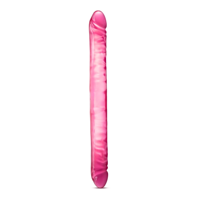 B Yours 18" Double Dildo - Pink