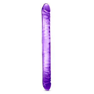 B Yours 18" Double Dildo - Purple - MyPleasure