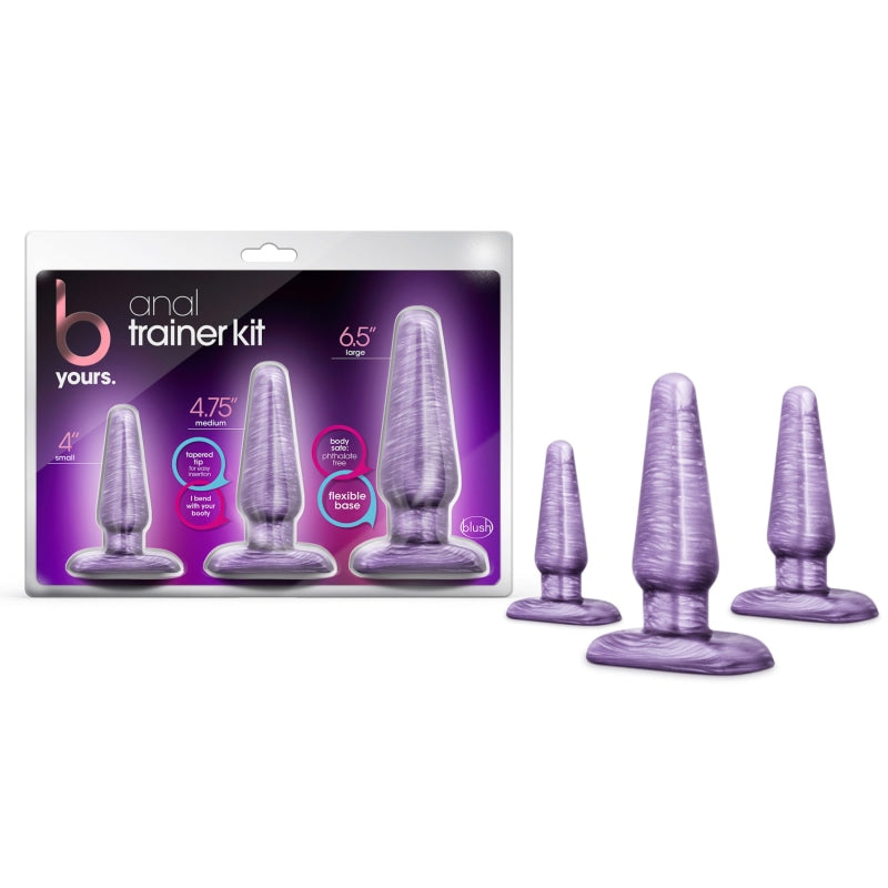 B Yours - Anal Trainer Kit - Purple Swirl