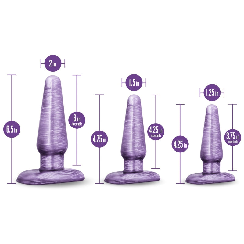 B Yours - Anal Trainer Kit - Purple Swirl