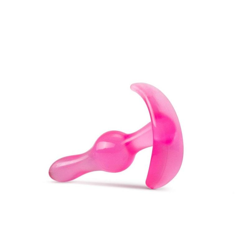 B Yours - Curvy Anal Plug - Pink - Anal Toys & Stimulators