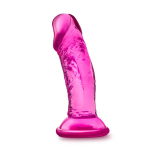 B Yours - Sweet n' Small 4 Inch Dildo With Suction Cup - Pink - MyPleasure