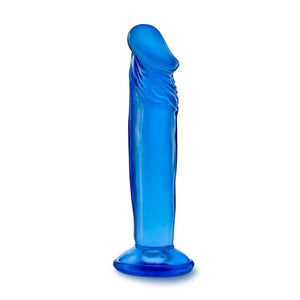 B Yours - Sweet n' Small 6 Inch Dildo With Suction Cup - Blue - MyPleasure
