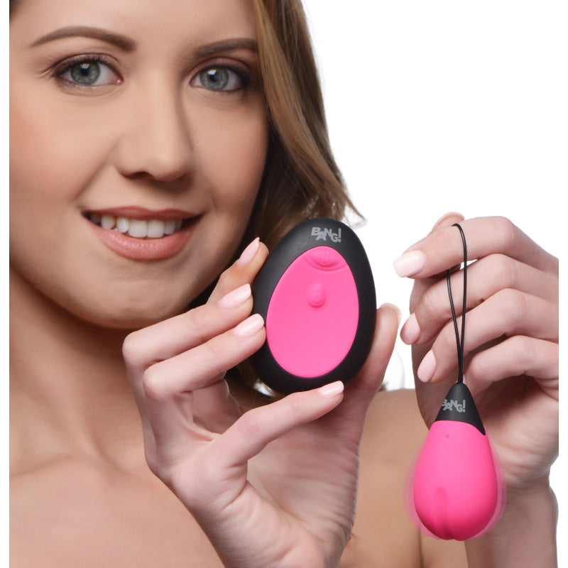 Bang - 10x Silicone Vibrating Egg - Pink - Eggs & Bullets