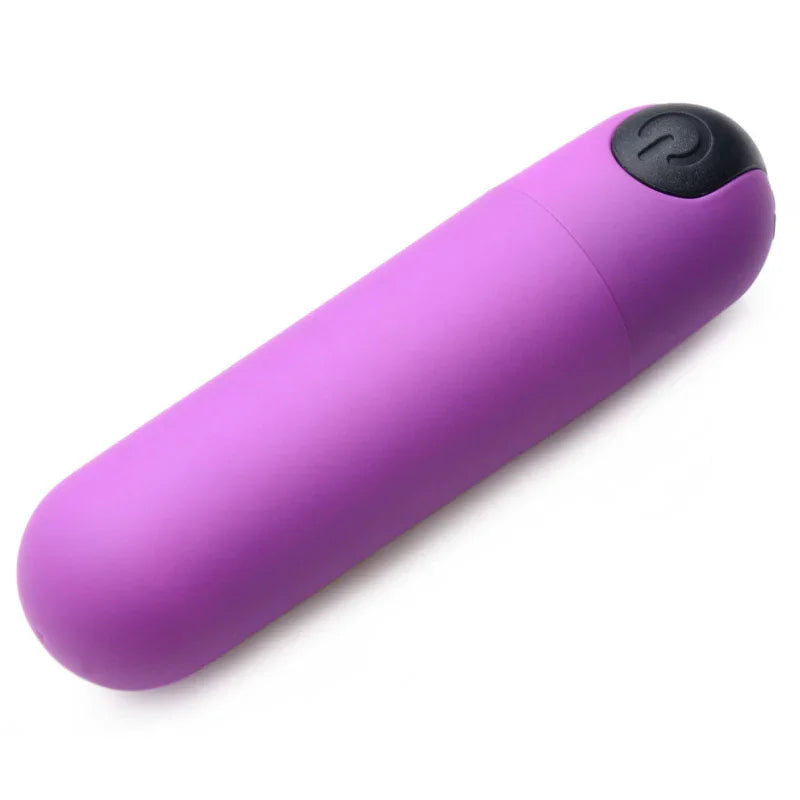 Bang Vibrating Bullet With Remote Control - Purple - MyPleasure