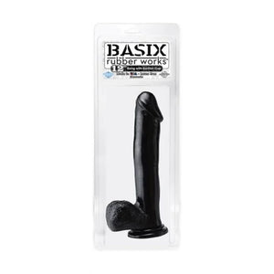Basix Rubber Works 12 Inch Suction Cup Dong - MyPleasure