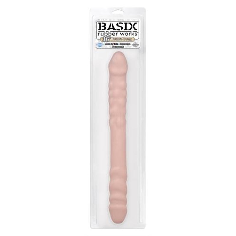 Basix Rubber Works 16 Inch Double Dong - Flesh PD4300-21