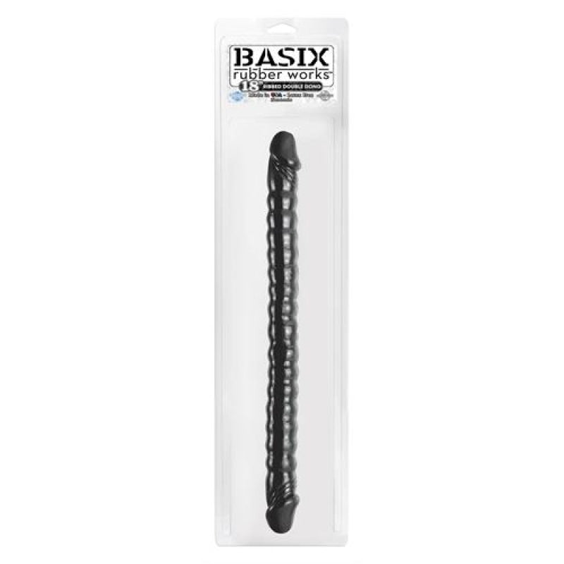 Basix Rubber Works 9 Inch Suction Cup Dong - Black PD4311-23