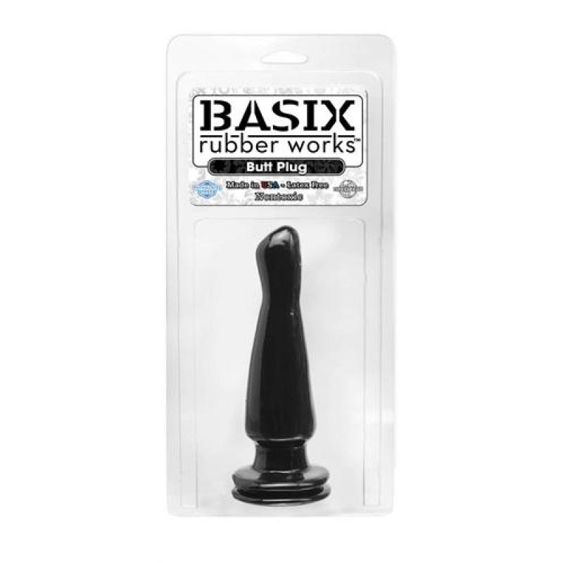 Basix Rubber Works - Butt Plug - Black PD4266-23