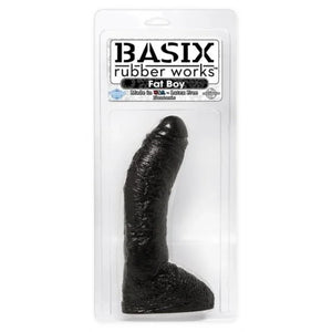 Basix Rubber Works - Fat Boy - Black - MyPleasure