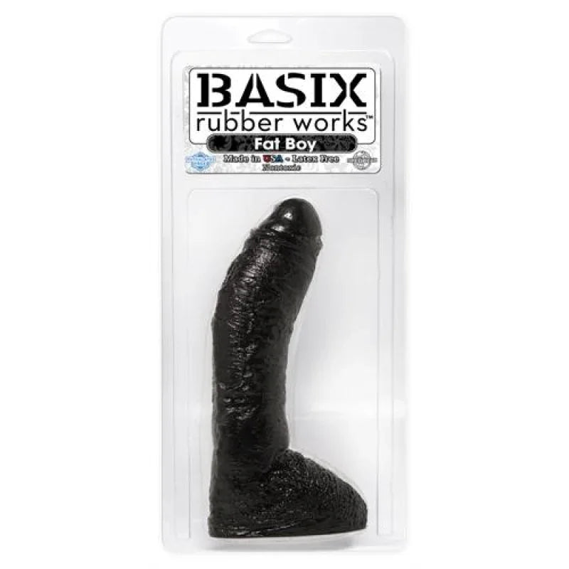 Basix Rubber Works - Fat Boy - Black - MyPleasure